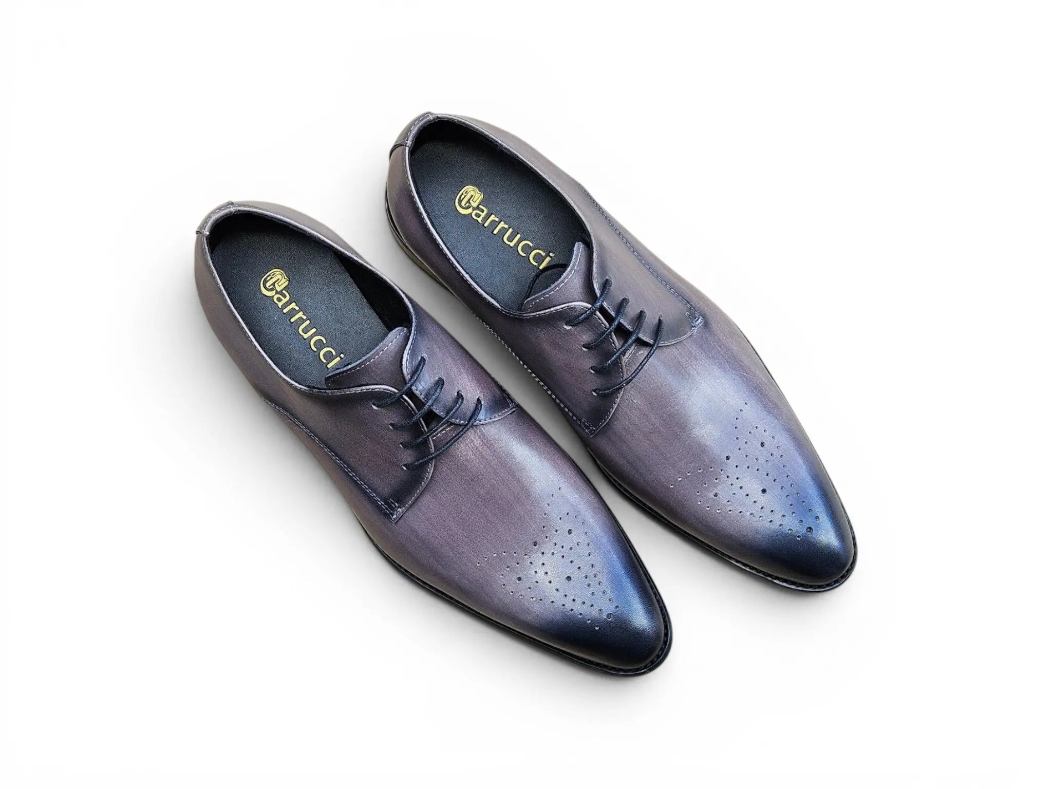 Signature Burnished Lace-up Derby