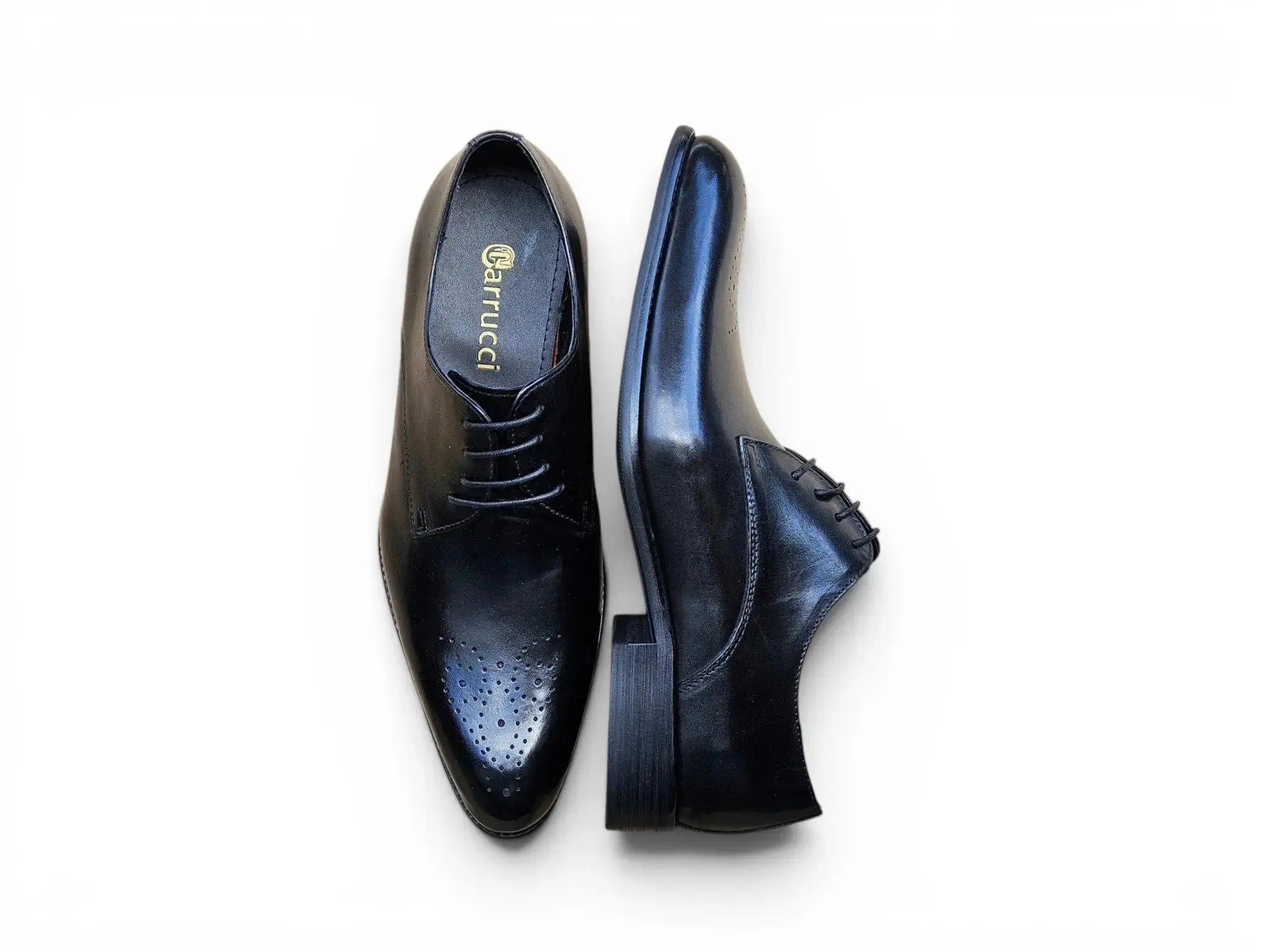 Signature Burnished Lace-up Derby