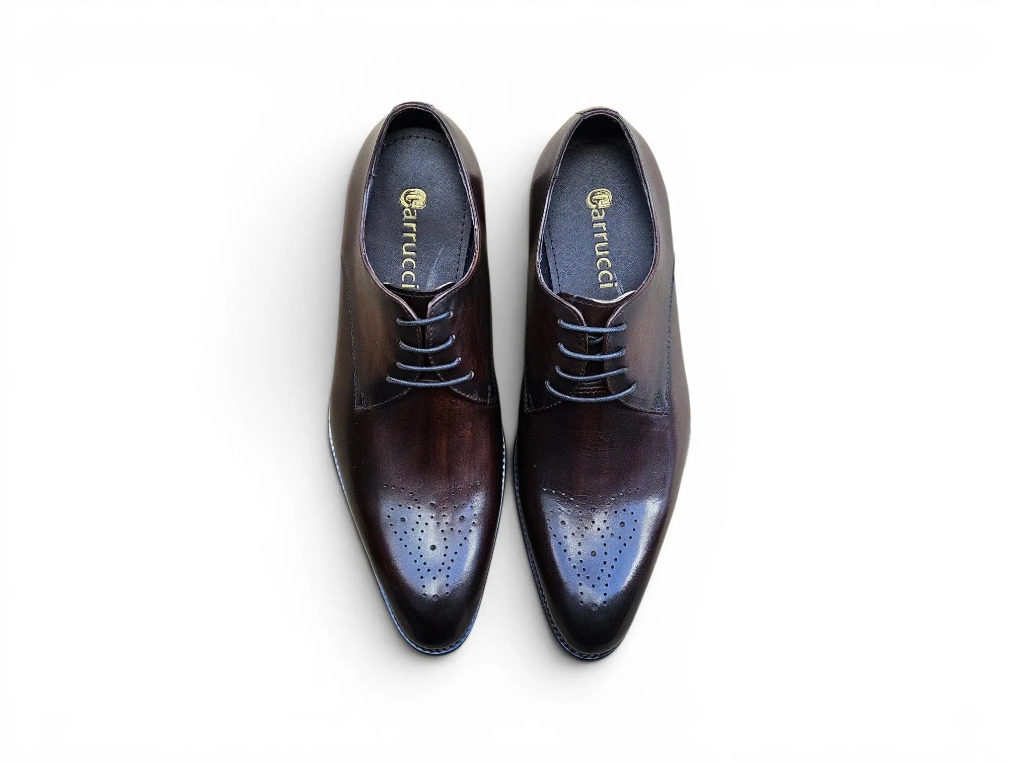 Signature Burnished Lace-up Derby