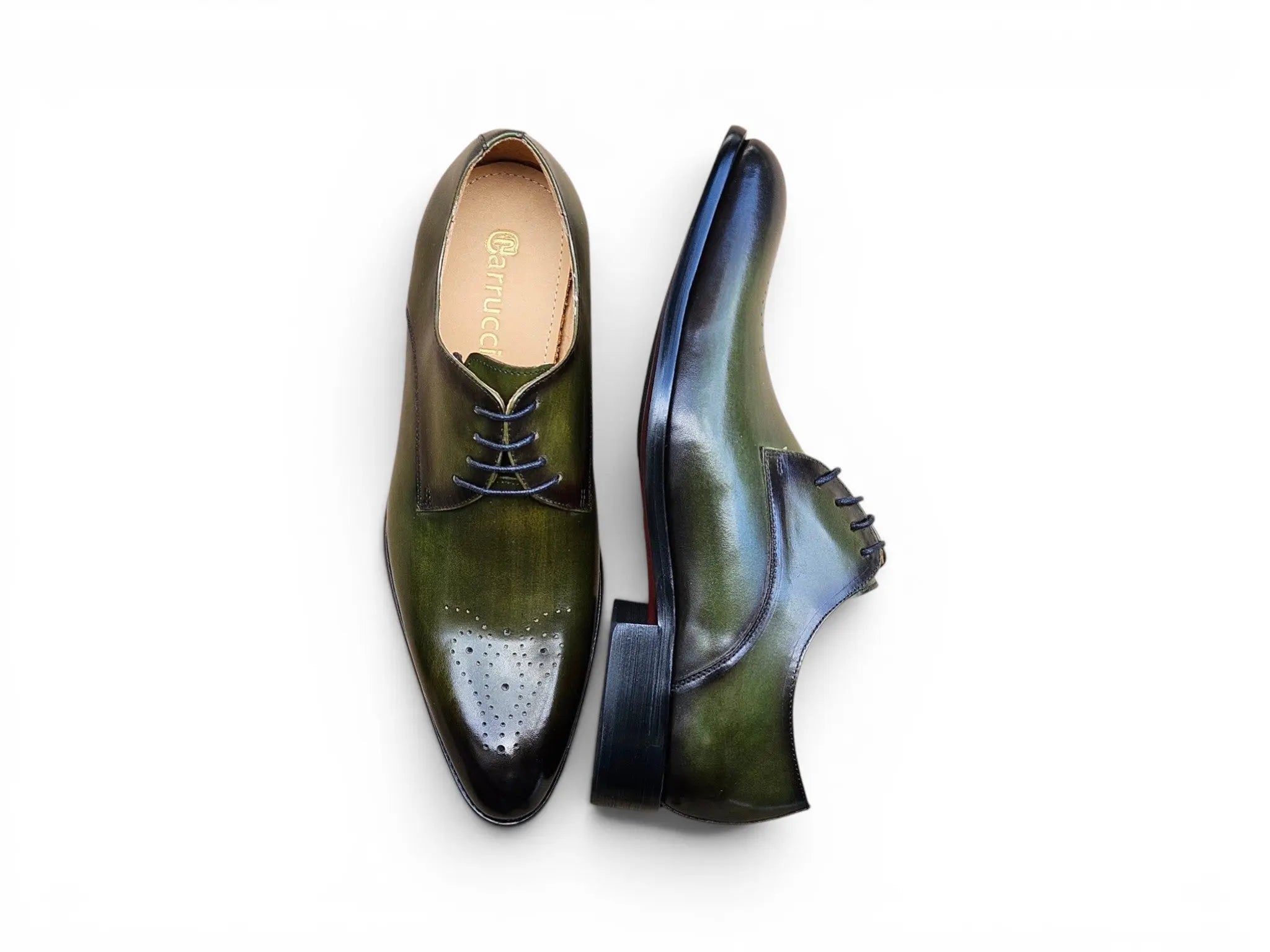 Signature Burnished Lace-up Derby