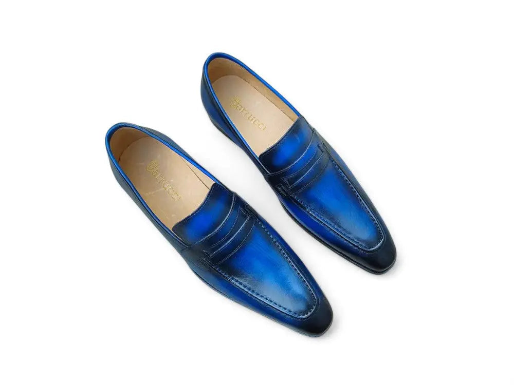 Signature Leather Penny Loafer Slip-on