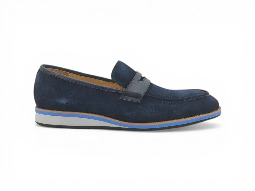Stylish Suede Penny Loafer