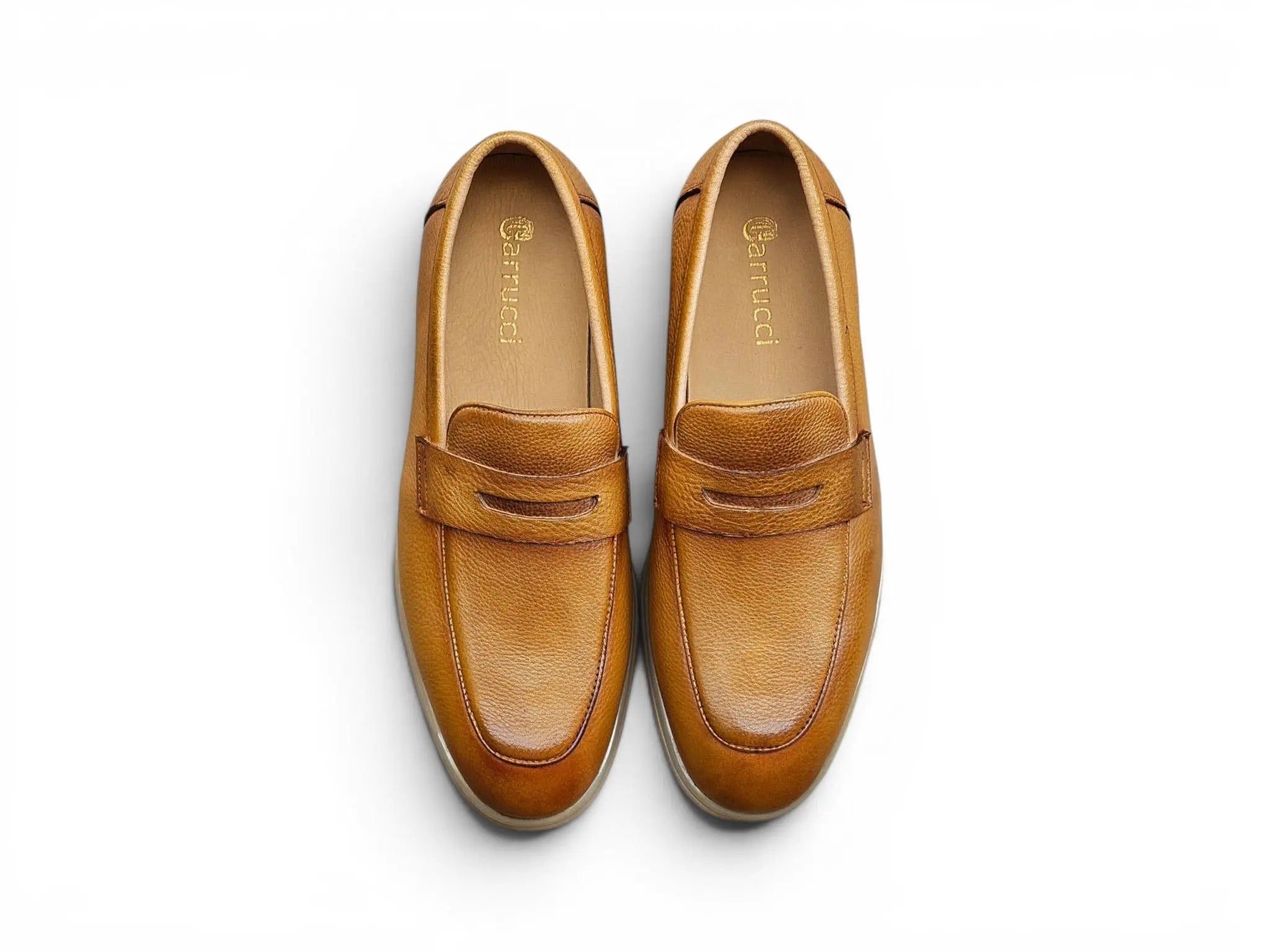 Tumble Calfskin Penny Loafer