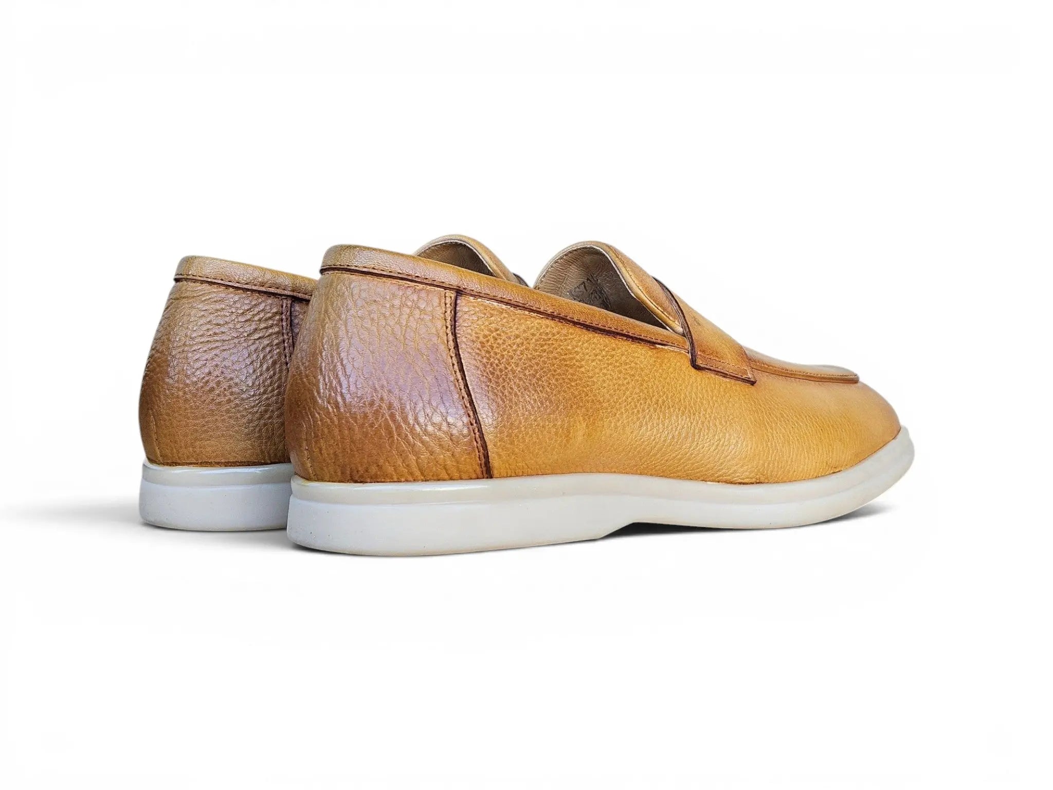 Tumble Calfskin Penny Loafer