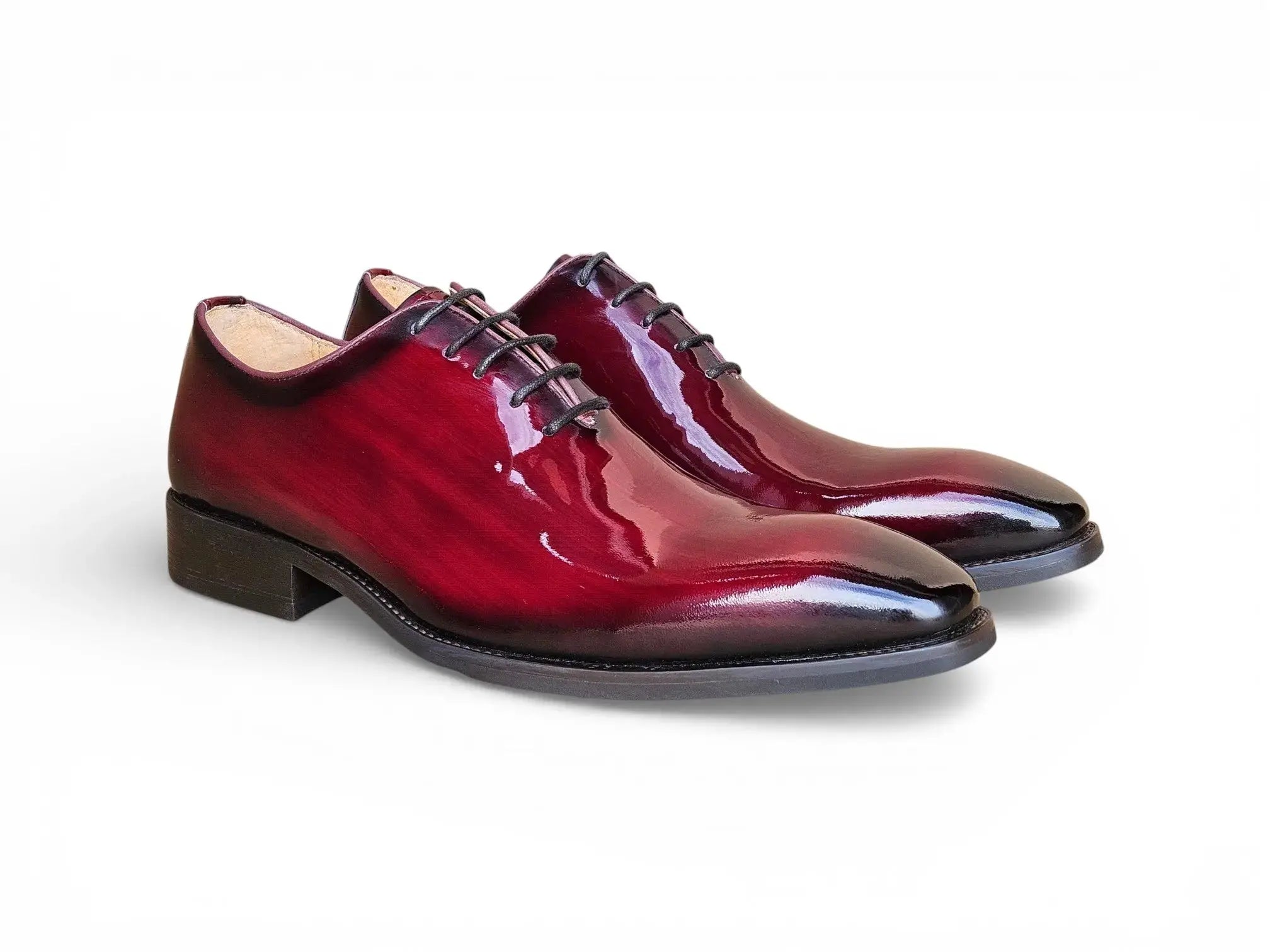 Wholecut Patent Leather Oxford