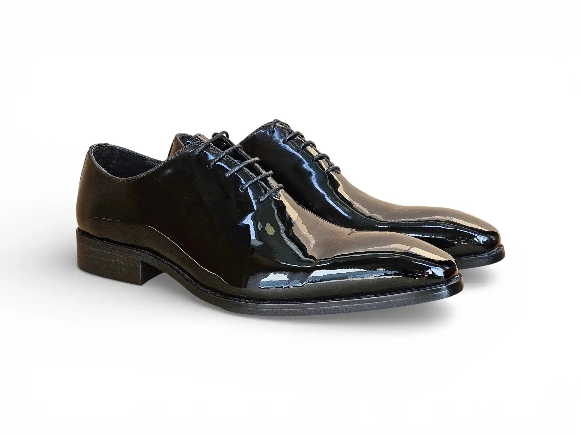Wholecut Patent Leather Oxford