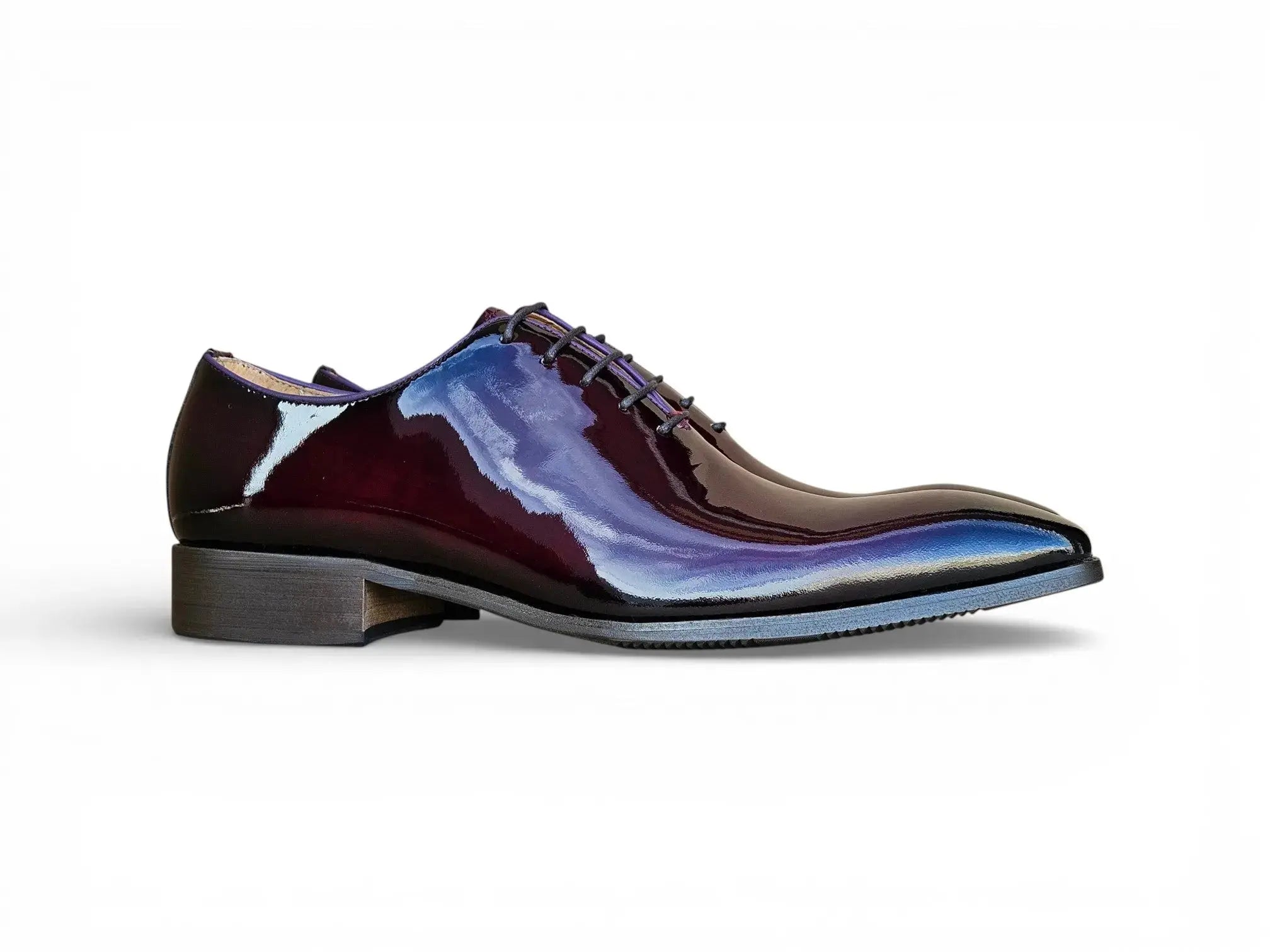 Wholecut Patent Leather Oxford