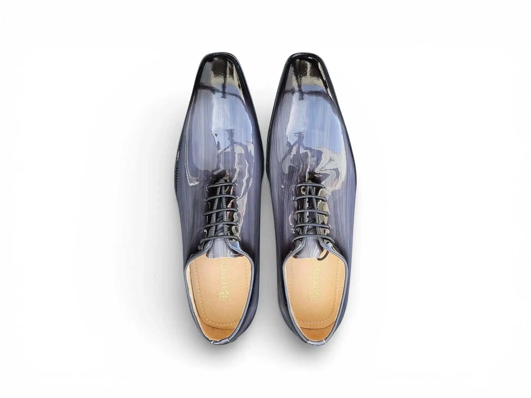 Wholecut Patent Leather Oxford