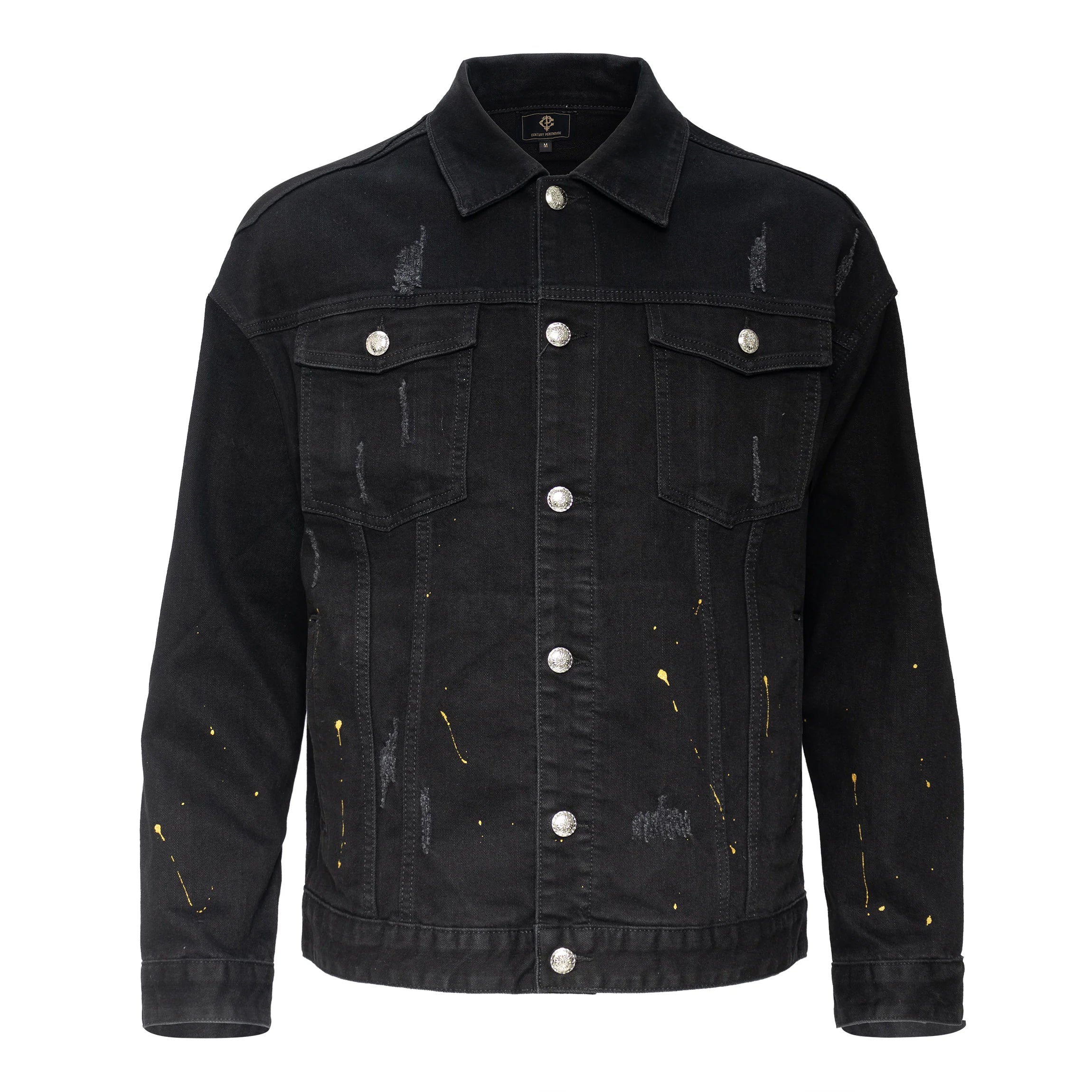 Winged Horizon Jacket - CENTURY PENTHOUSE BLACK/GOLD JACKET
