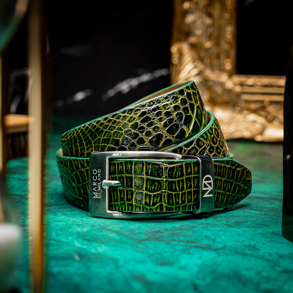 Emilio Belt Antique Green