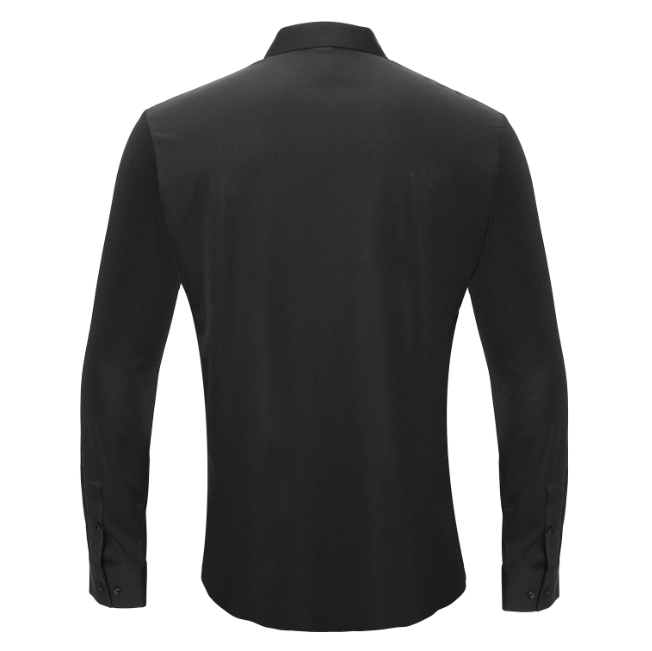 Charismatic Pulse Button-Up Shirt BLACK