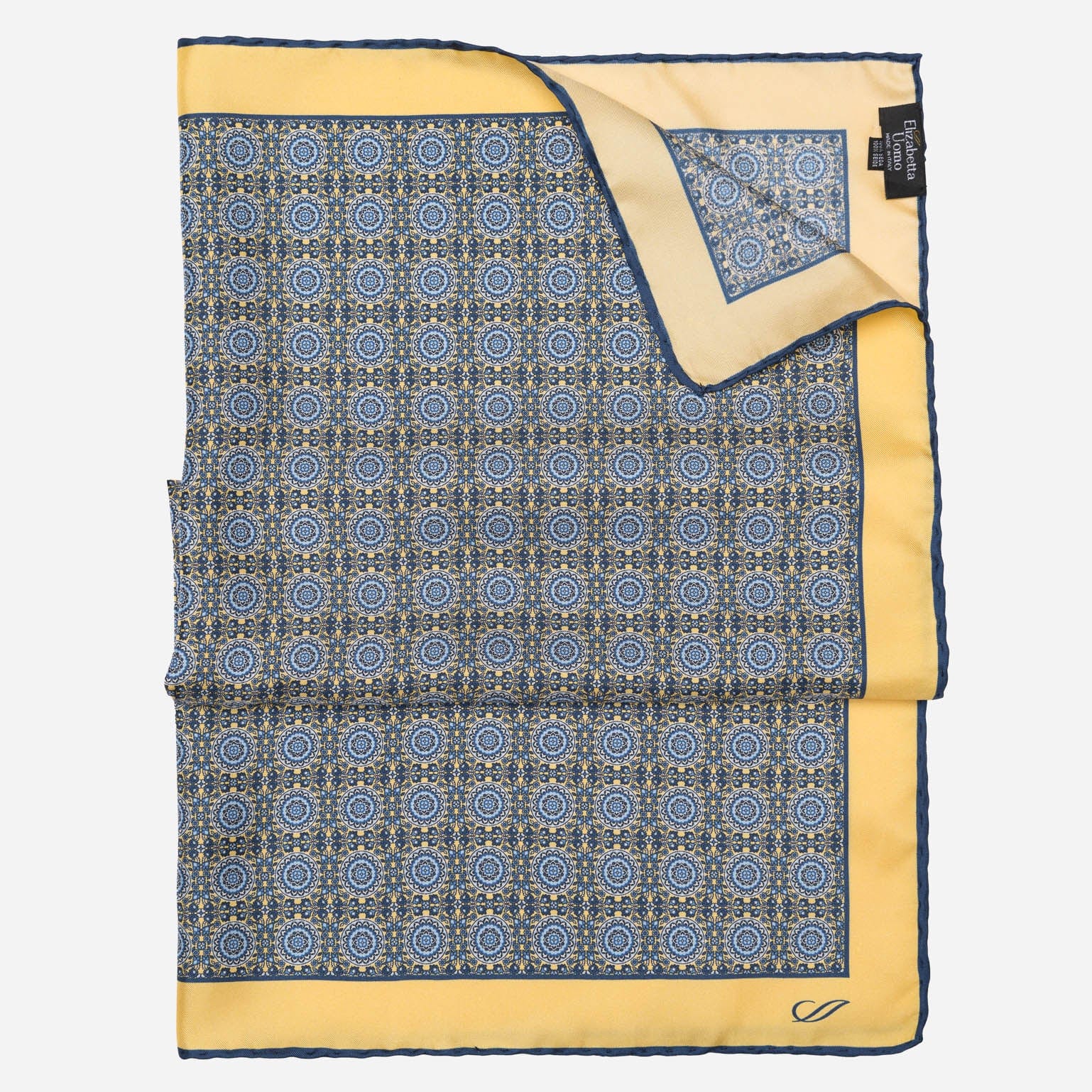 Lucca - Silk Neckerchief - Yellow
