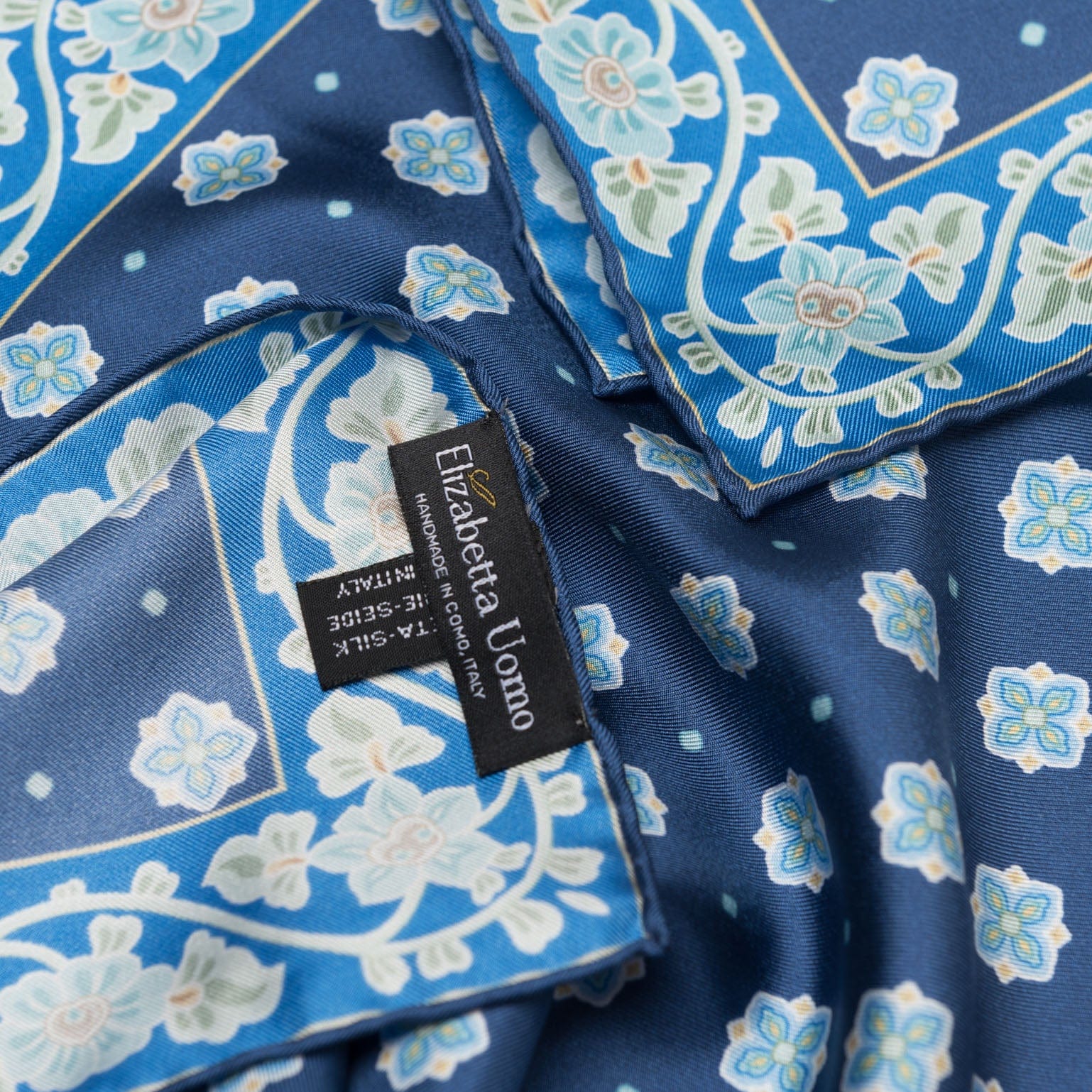 Ducati - Silk Neckerchief - Marine Blue