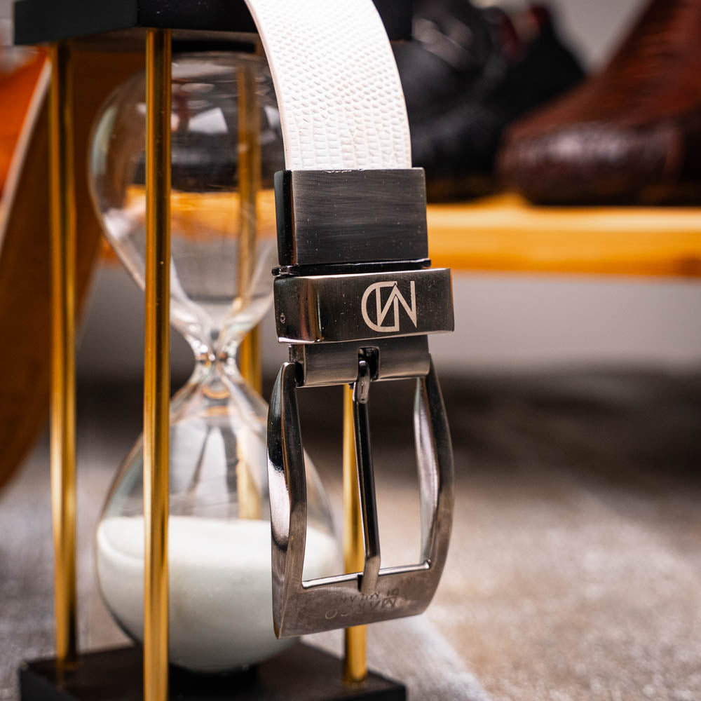 Giovanni Belt White