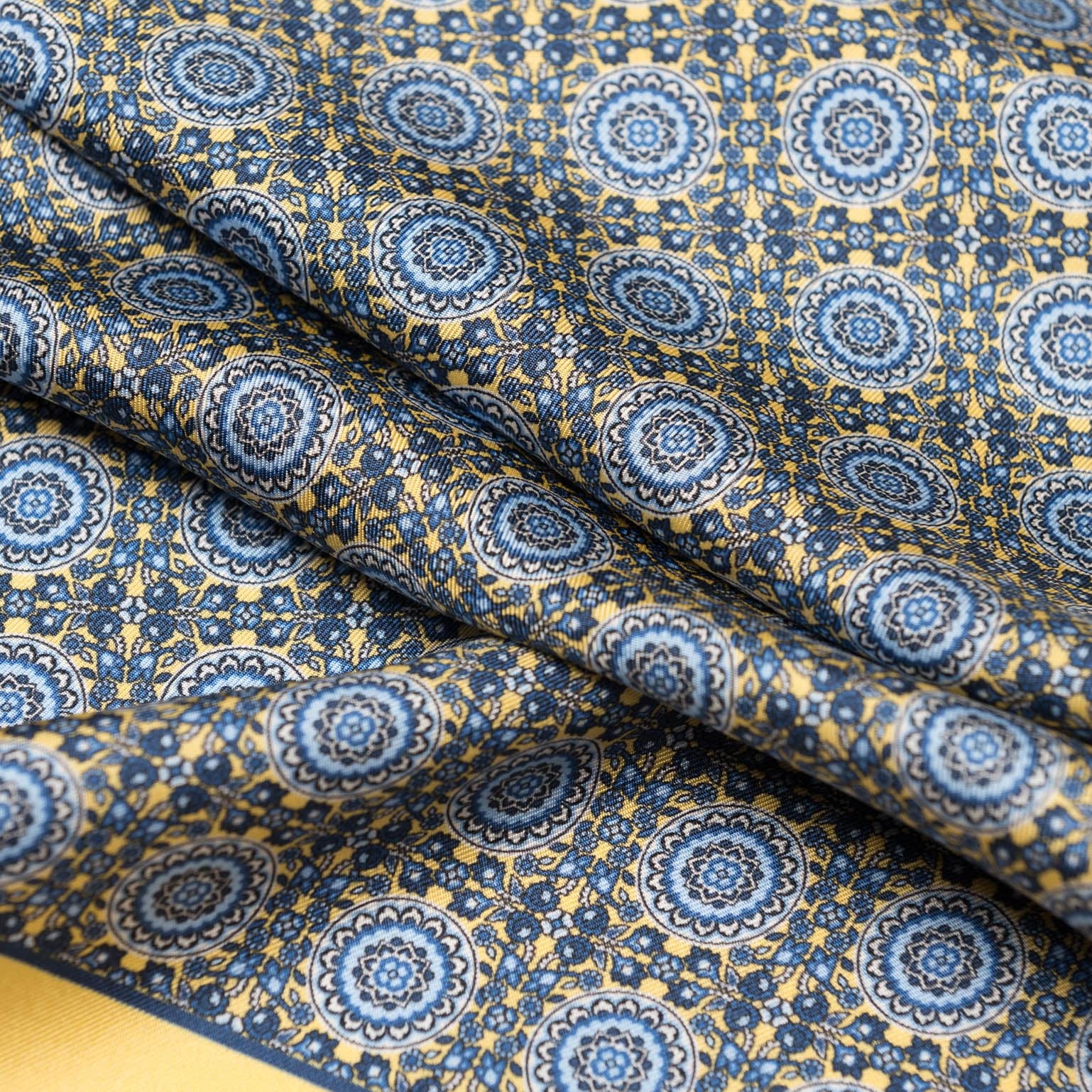 Lucca - Silk Neckerchief - Yellow