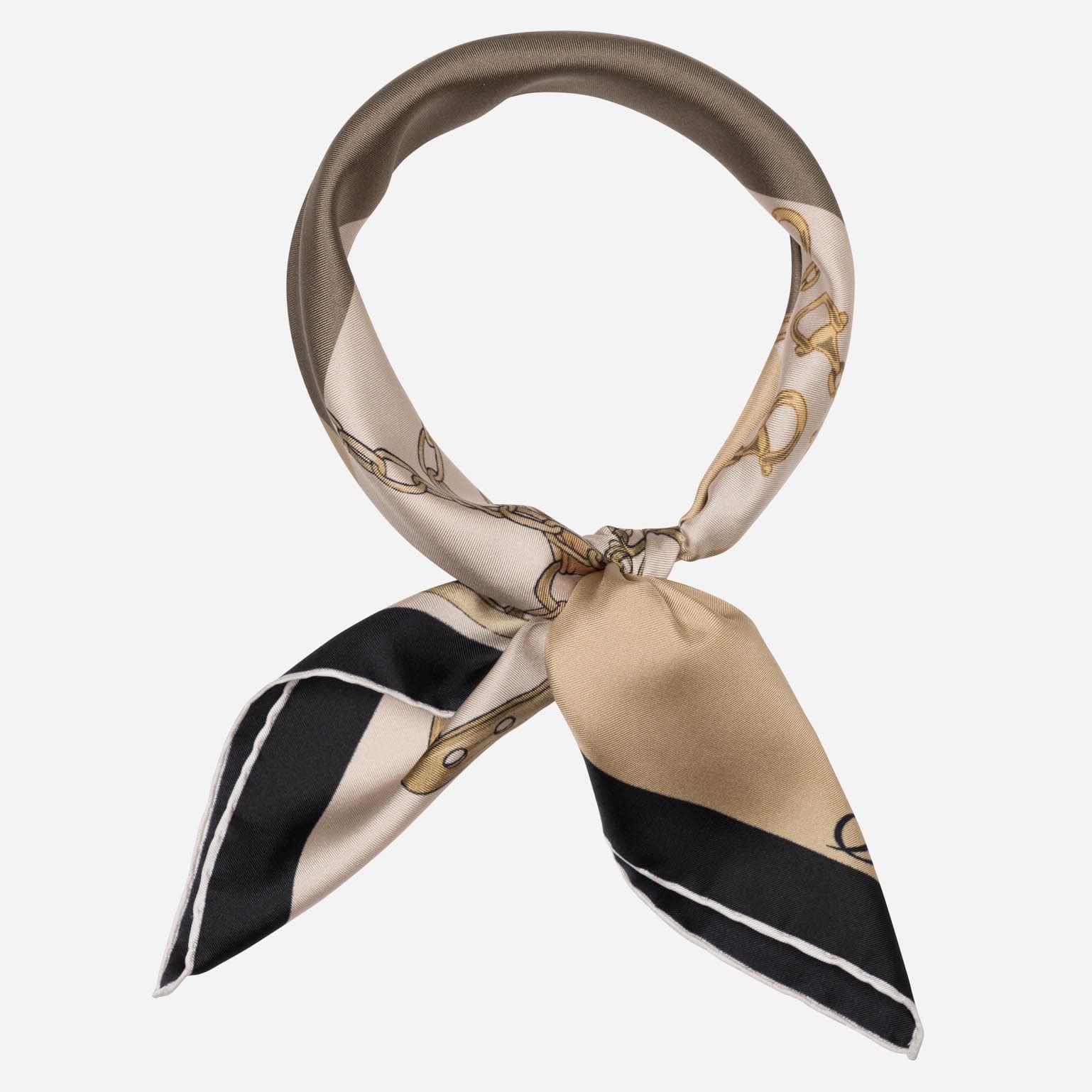 San Siro - Silk Neckerchief - Tan