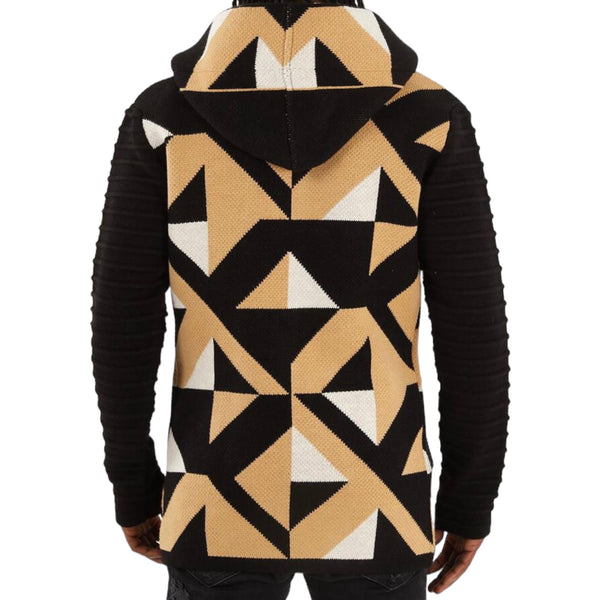 OIM Stealth Cardigan Sweater 3/4 Length (Black/Gold)