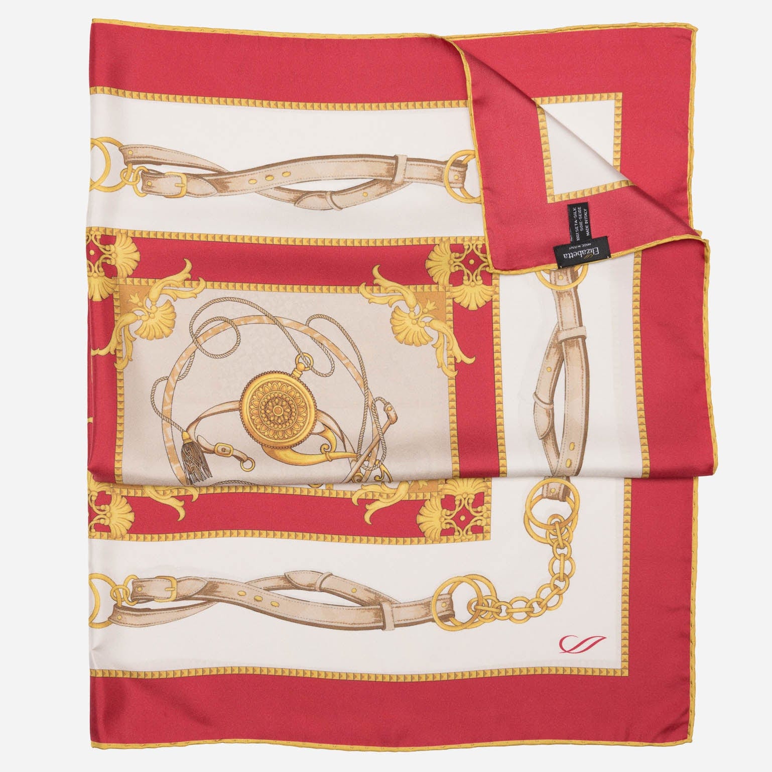 Vittoria - Silk Foulard - Red