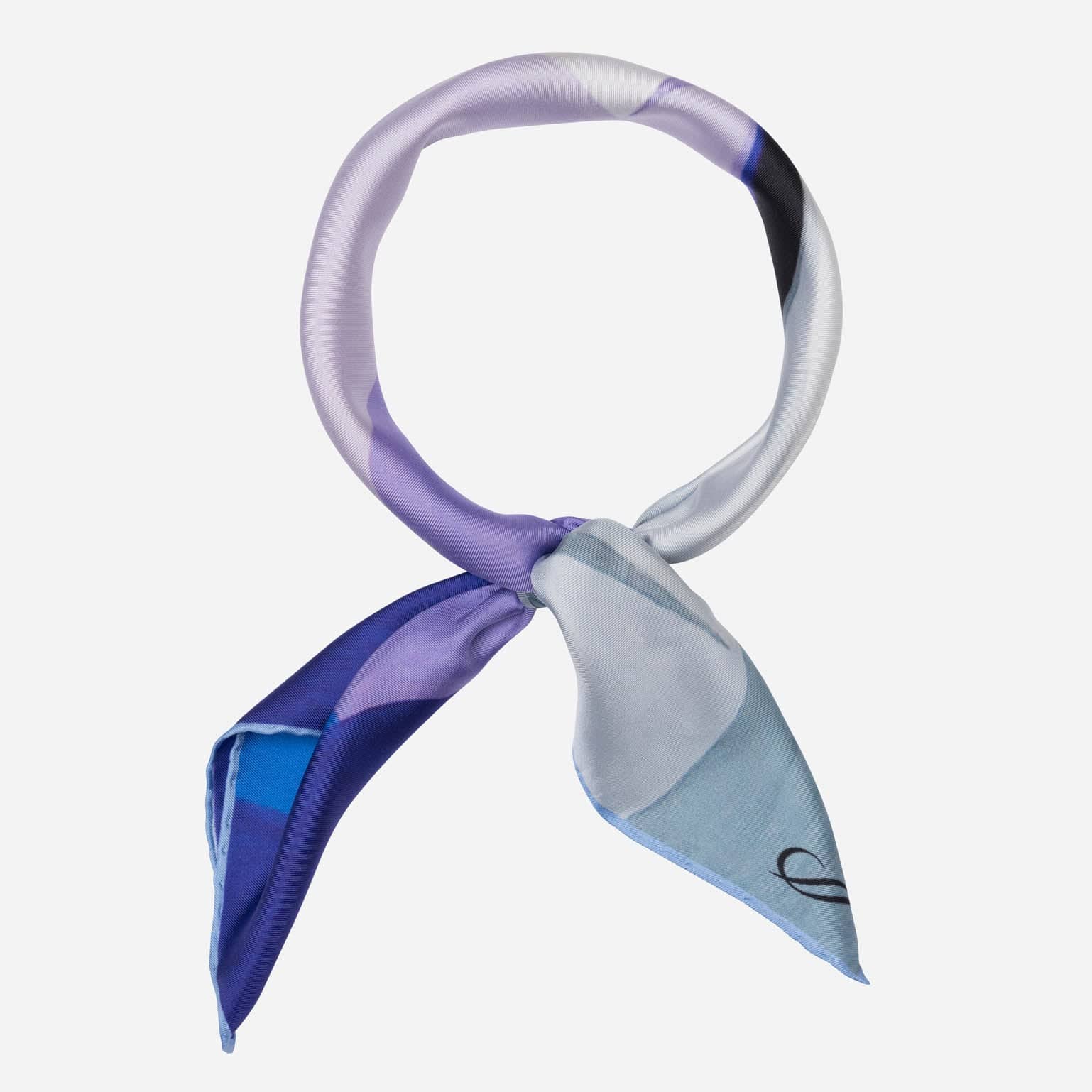 Jazz - Silk Neckerchief - Blue