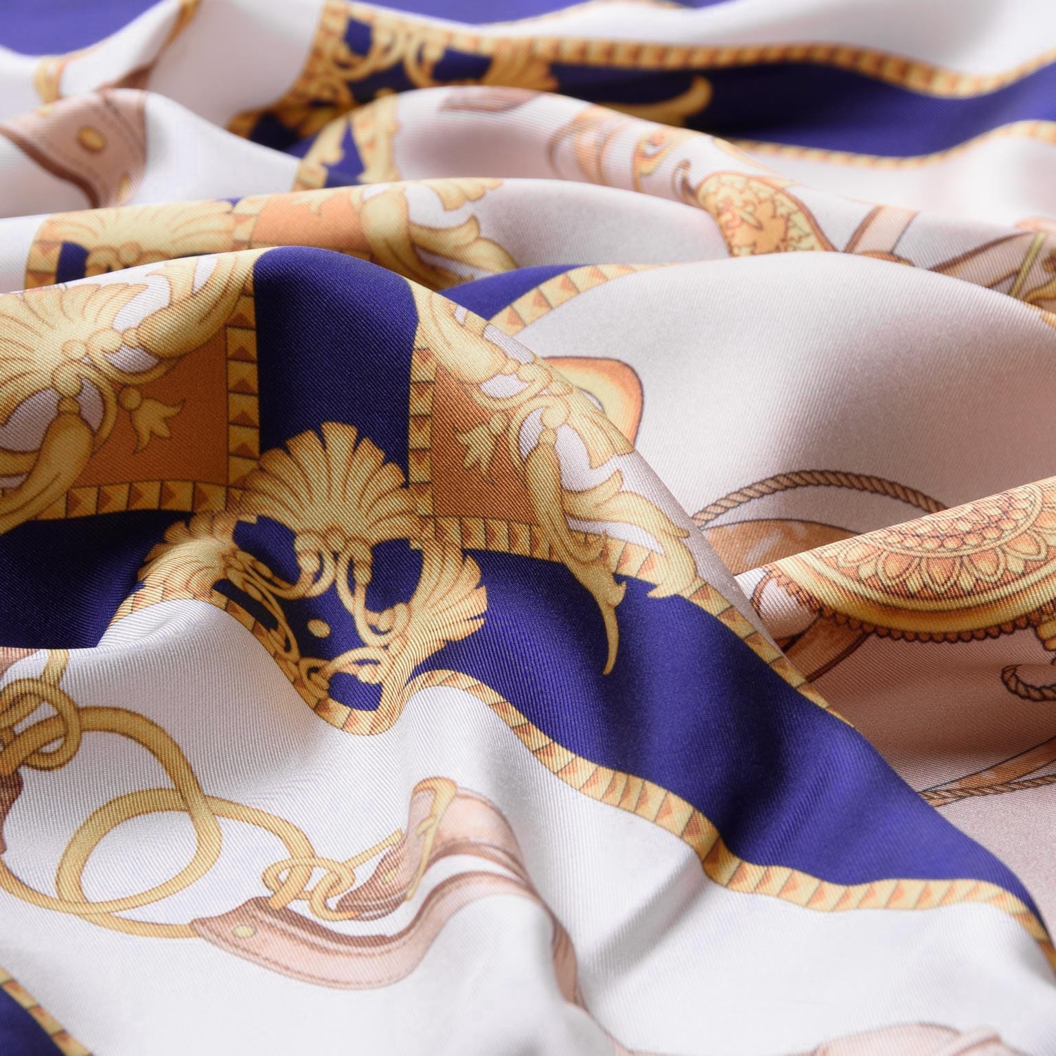 Vittoria - Silk Foulard - Blue