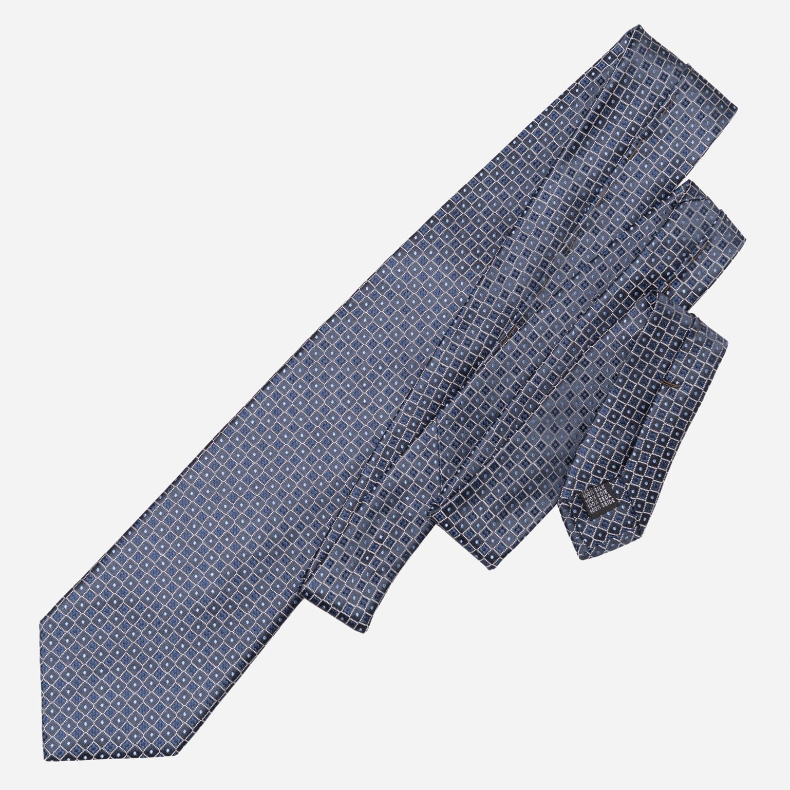 Ravenna - Silk Jacquard Tie - Blue