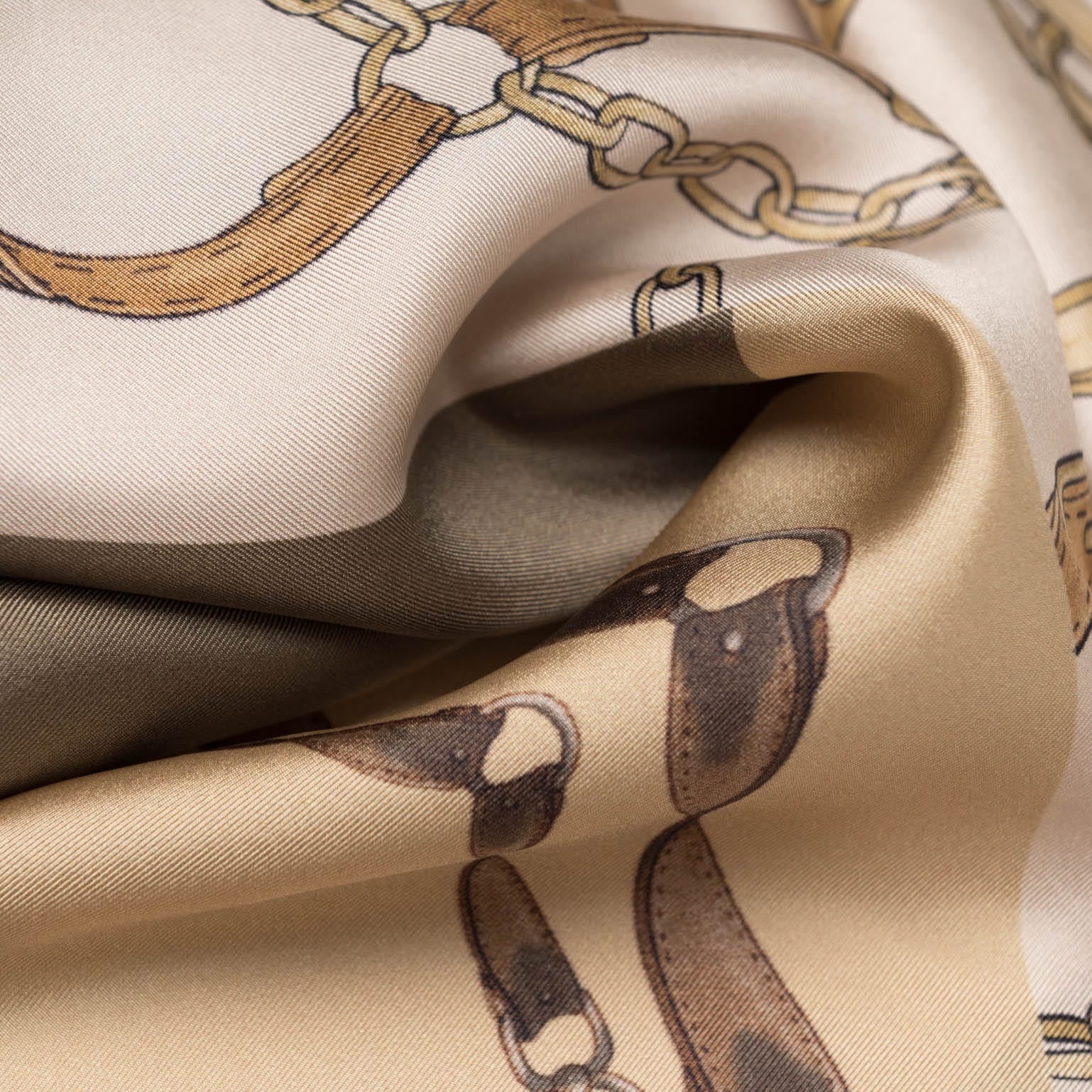 San Siro - Silk Neckerchief - Tan