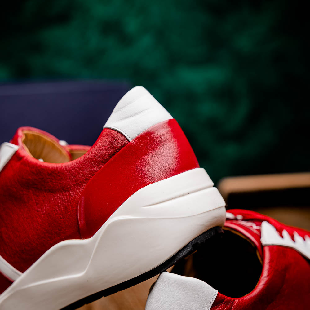 Lyon II Red / White