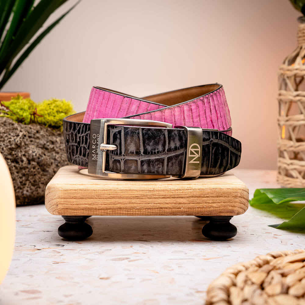 Moncalieri Belt Pink / Gray