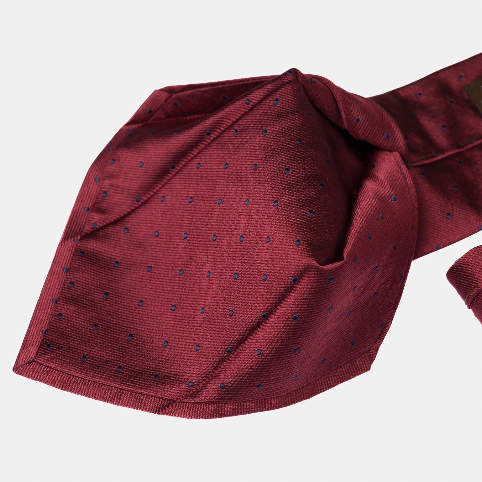 Pisa - Silk Jacquard Tie - Burgundy