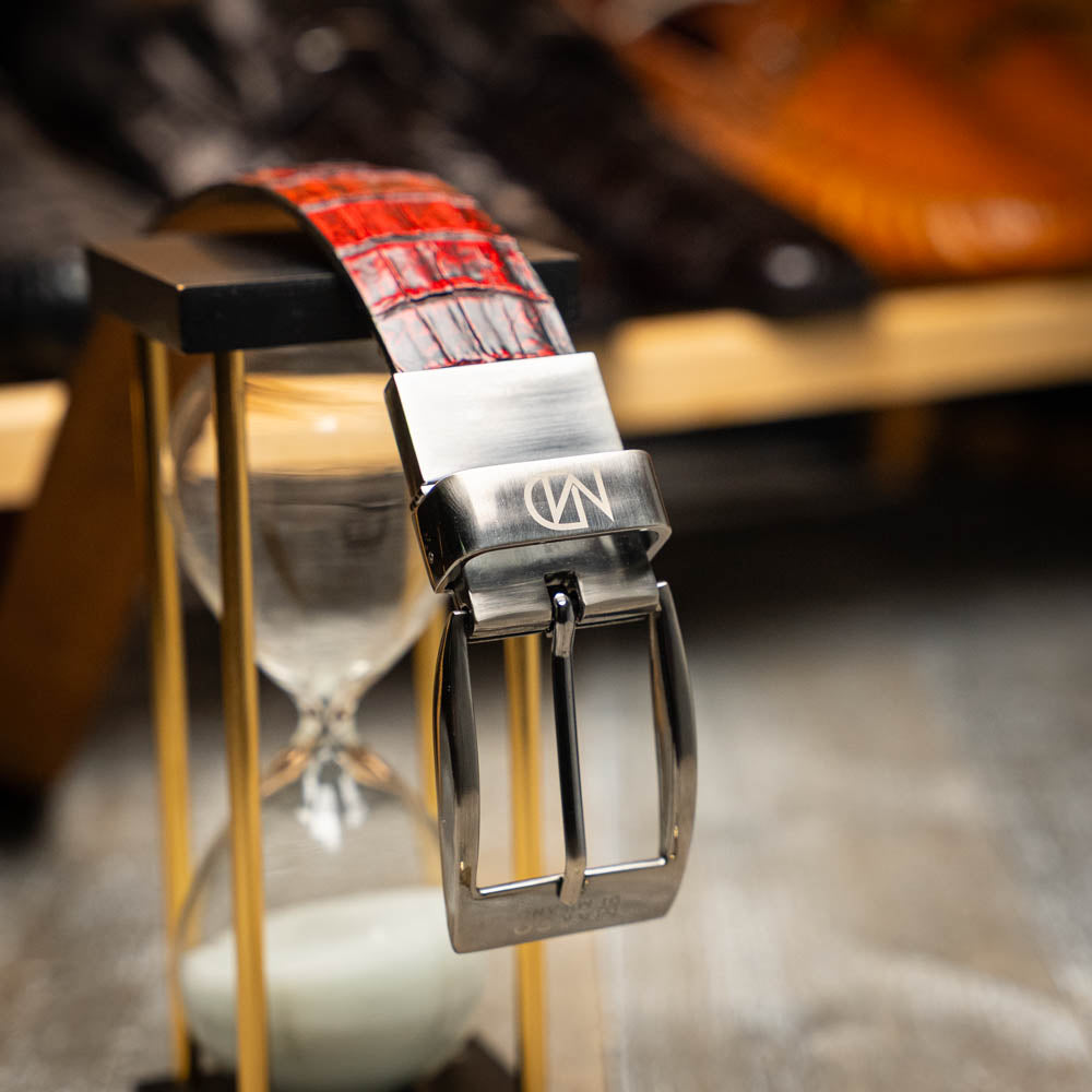 Riccardo Belt Black Cherry