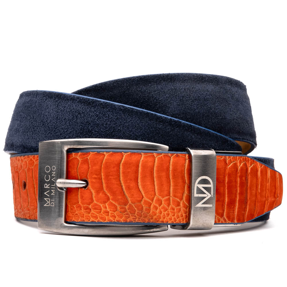 Hugo Belt Orange / Navy