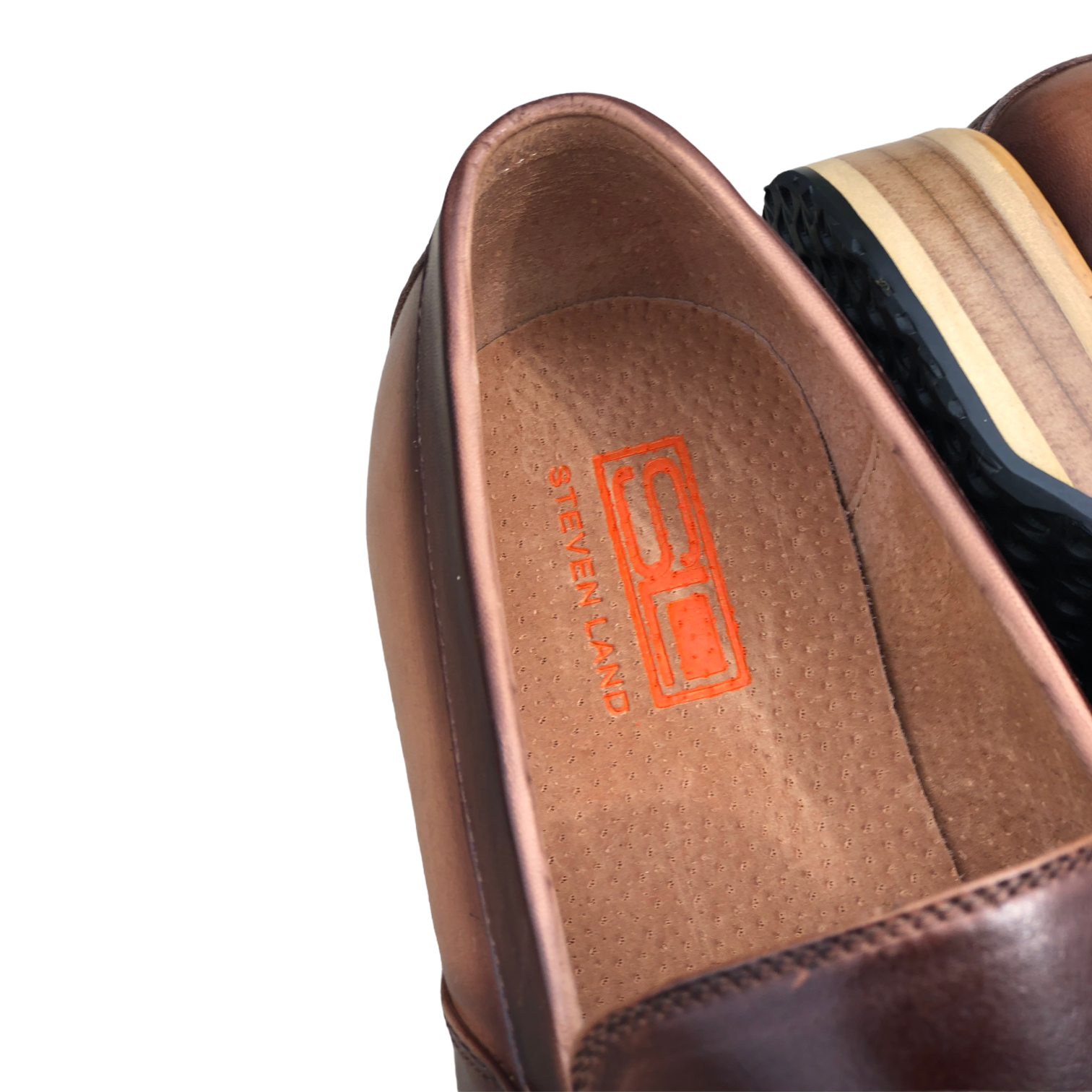 Steven Land Slip On Loafer (Latte) SL0100