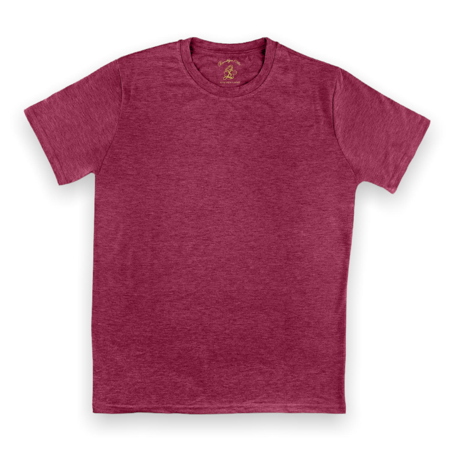 Steven Land Brushed Crew Neck (Berry)