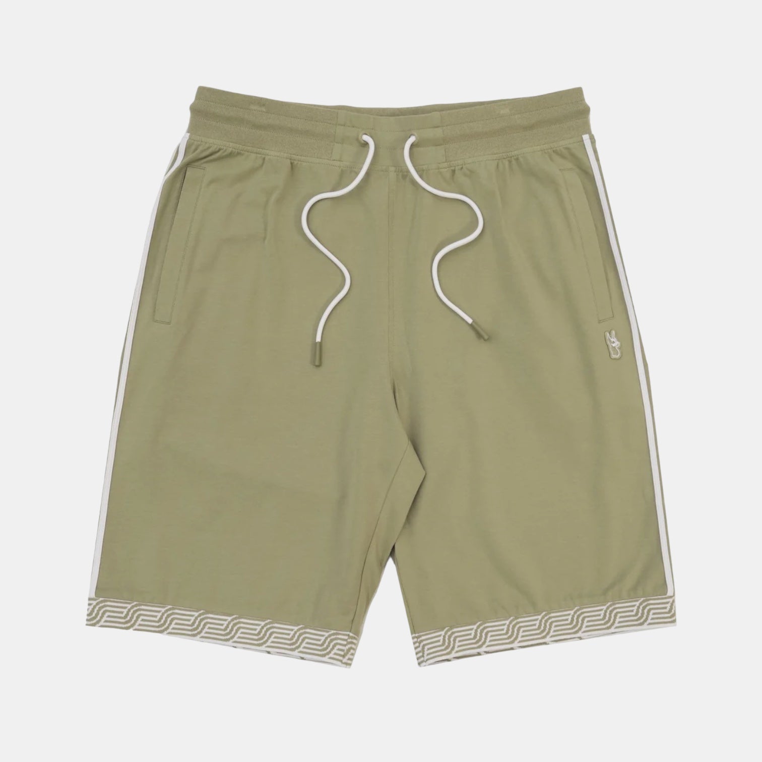 Makobi "Breeze" Shorts (Sage/White)
