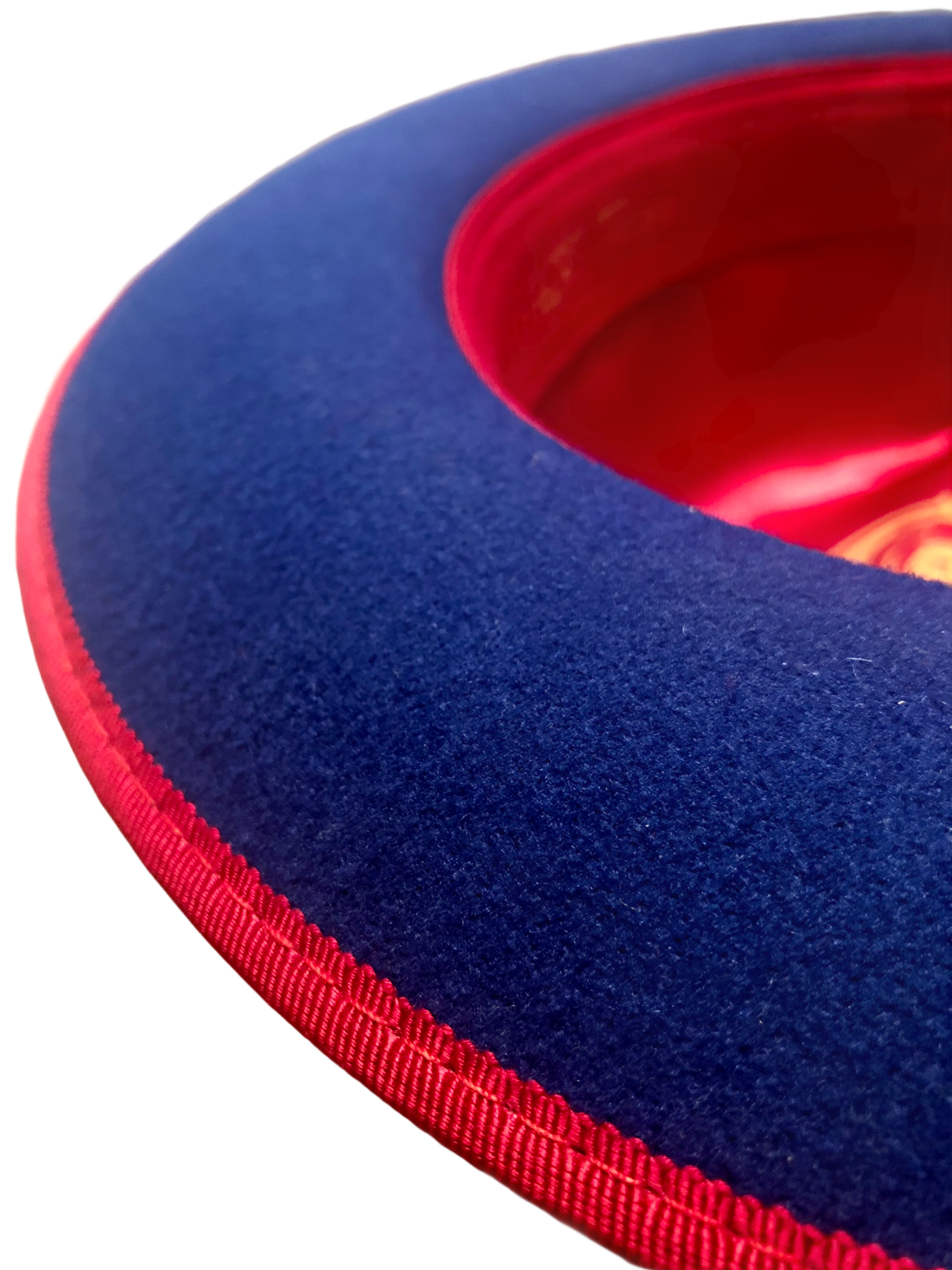 Bruno Capelo Red Bottom Hat "keenan" (Red/Royal)