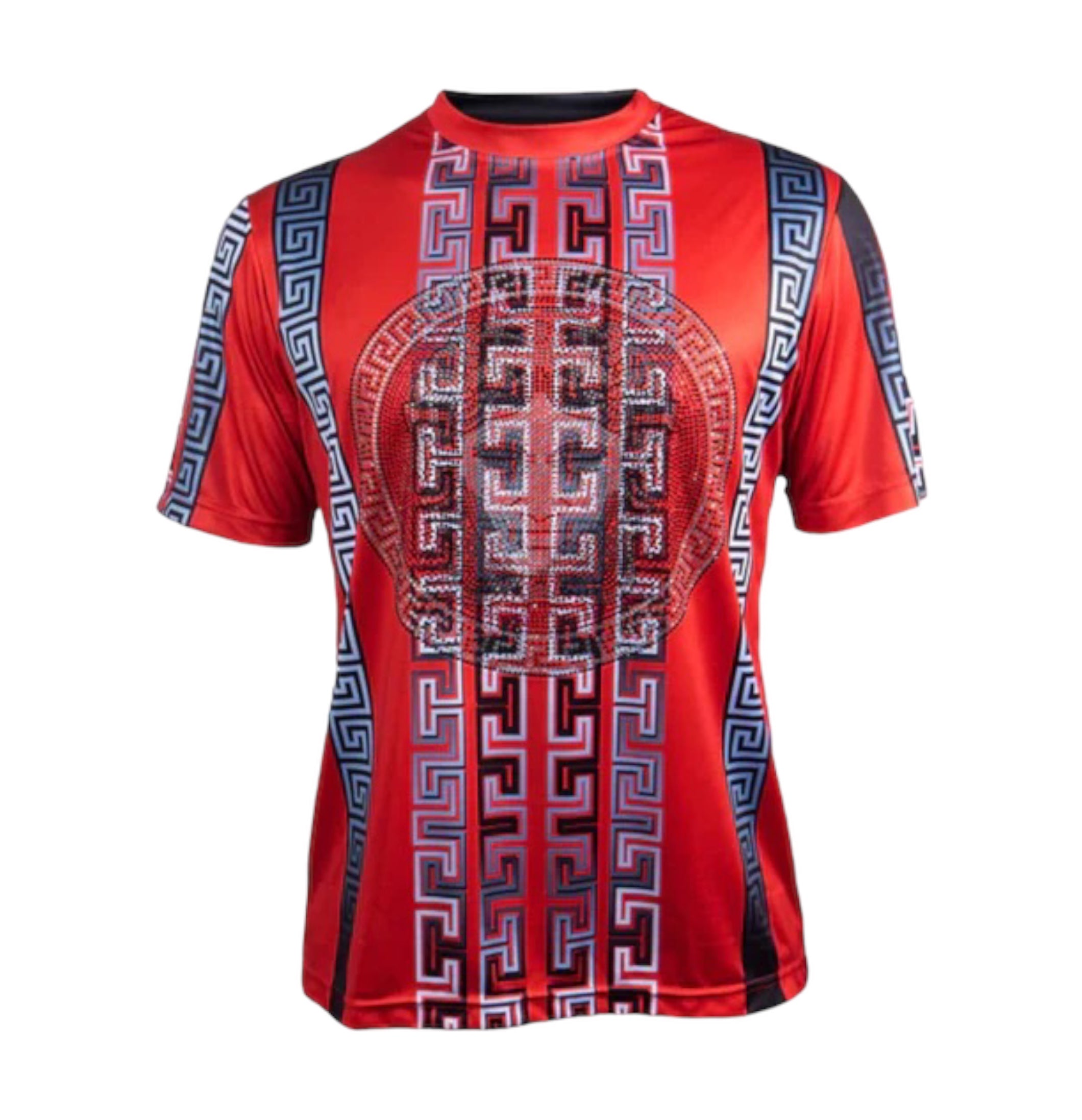 Prestige "Hot Fix" Logo Crew Neck (Red/Black) 260