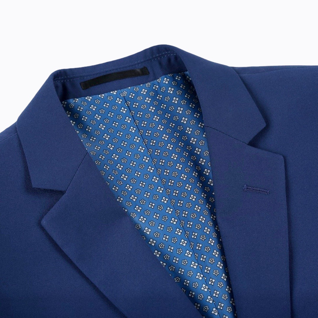 Modern Tailored Fit Suit (Navy) 201-19