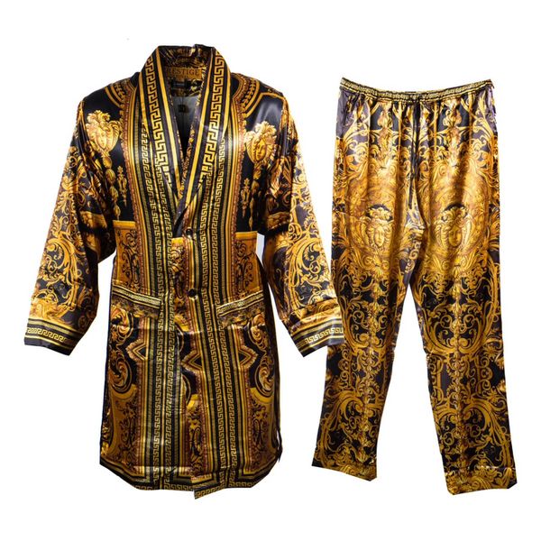Luxury Men's Silk Robes