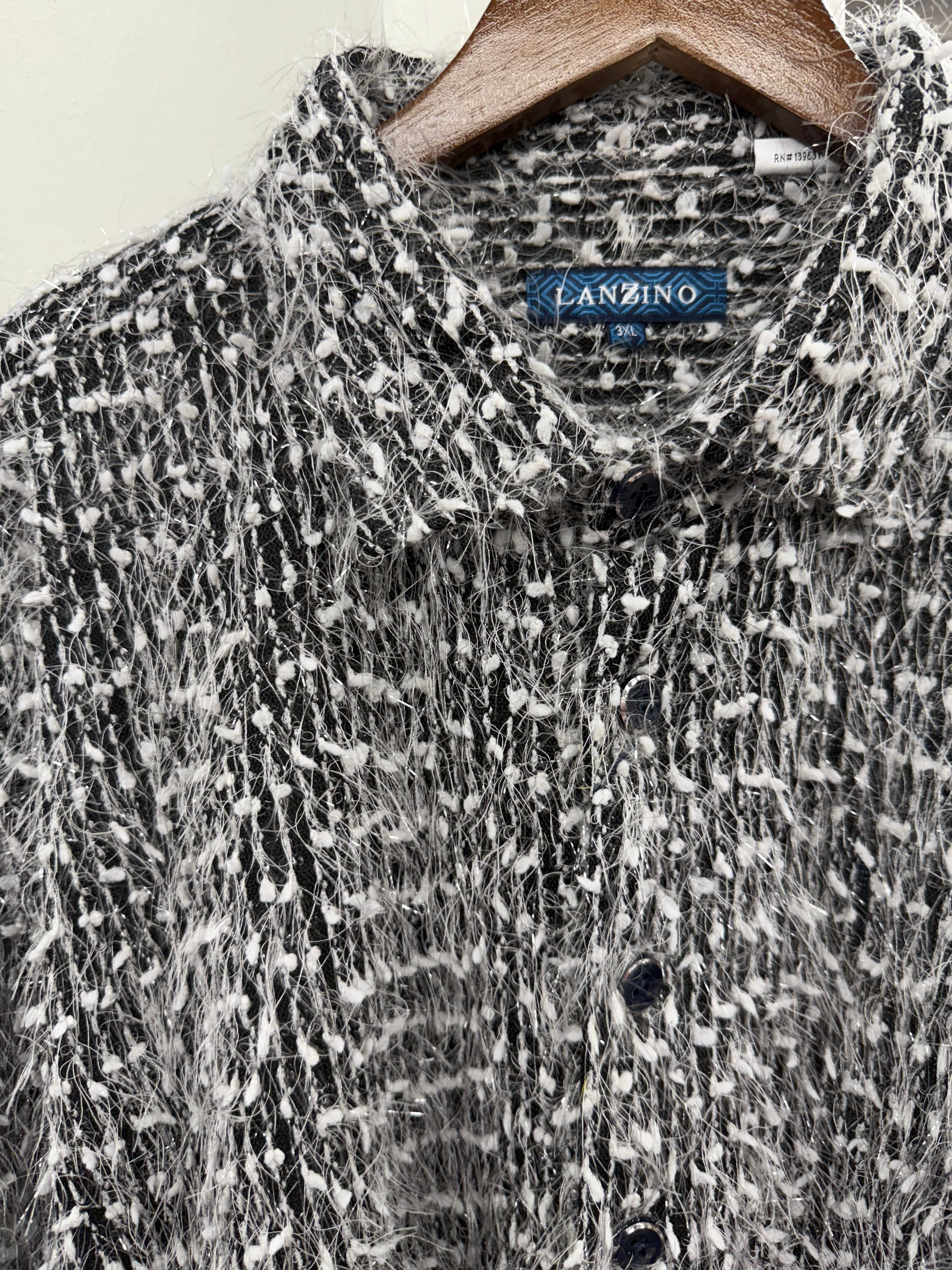 Lanzino "Westbrook" Shirt (Black/White)