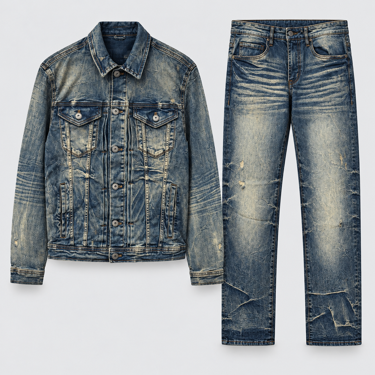 Jordan Craig Denim Set - Dark Vintage