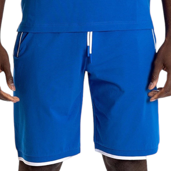 Makobi "Piped" Shorts (Royal Blue) 363