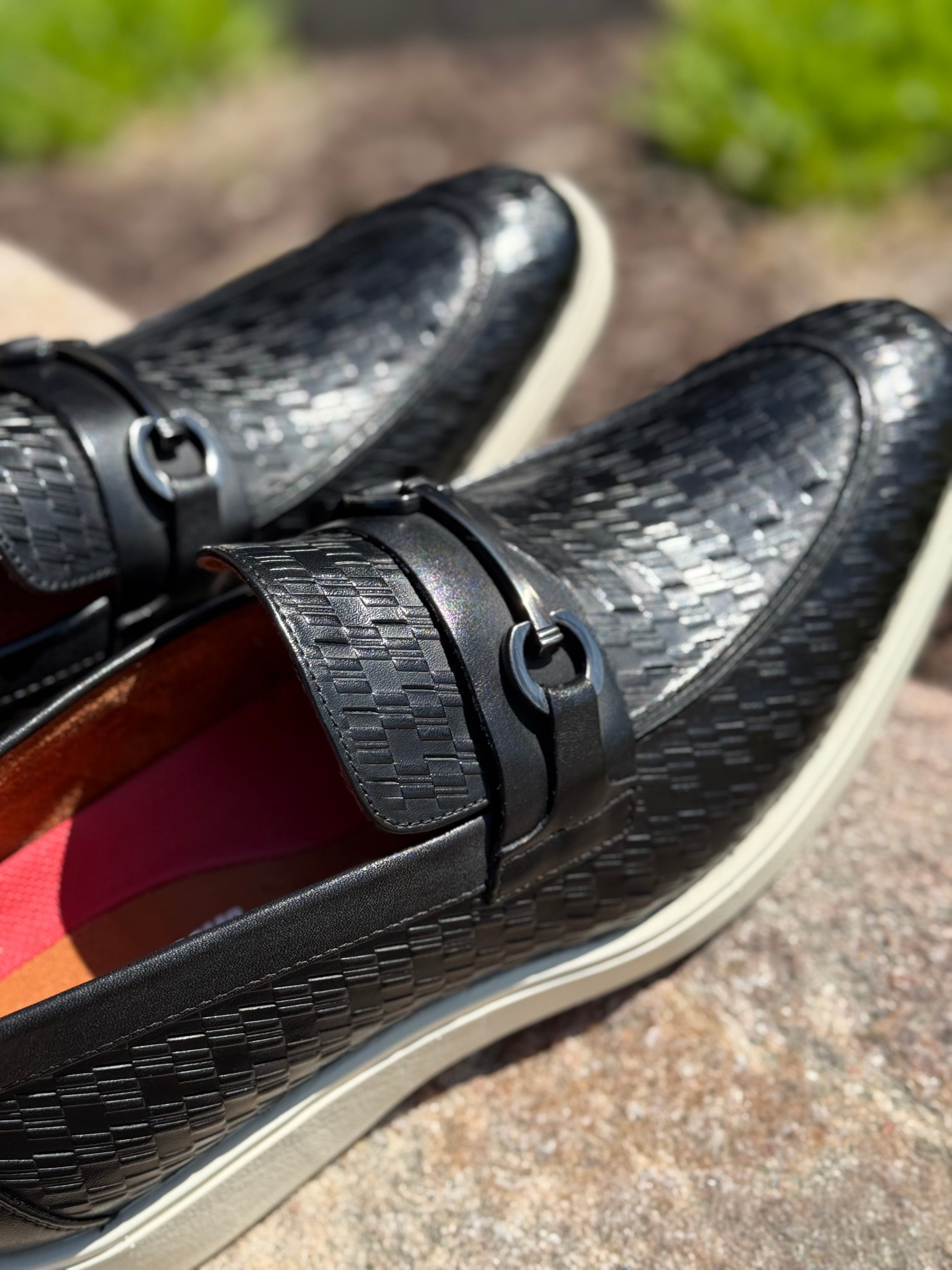Stacy Adams Slip on Loafer (Black)