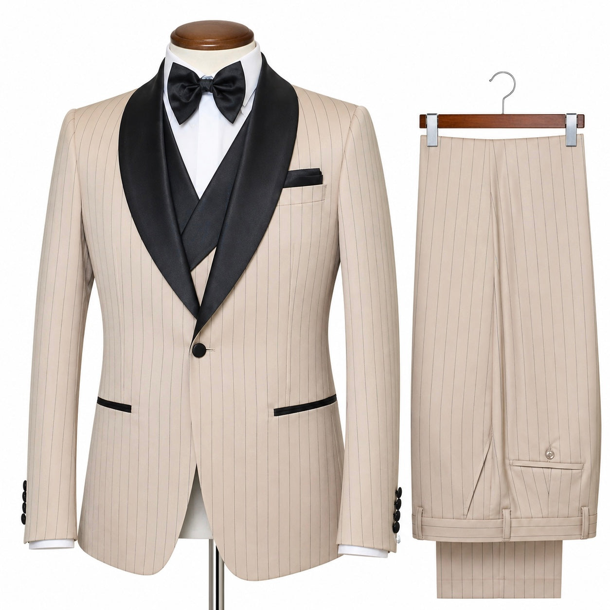 Rossi Man 3 Piece Tuxedo -  Dusty Tan RM1966