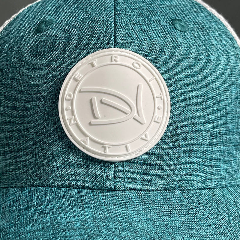 Detroit Native "Logo" Core Hat (Caspian/White)