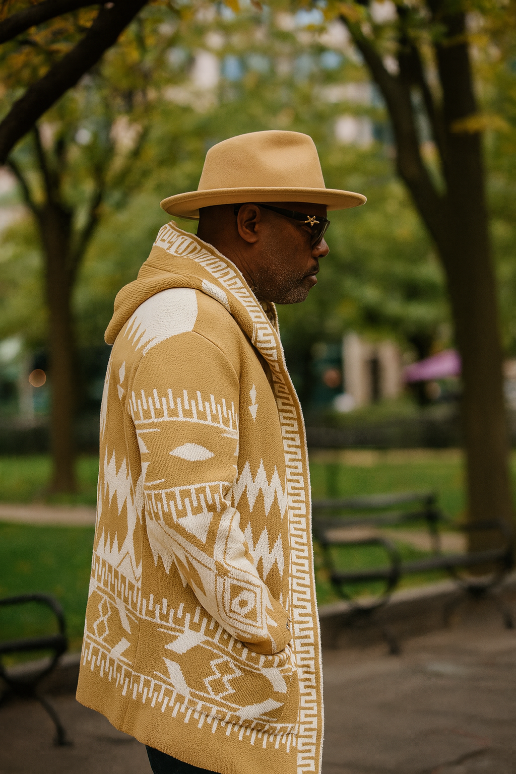 OIM "Arrowhead" 3/4 Length Throwover (Tan)