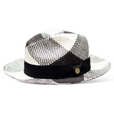 Bruno Straw Hat "Cubano" (Black/White)