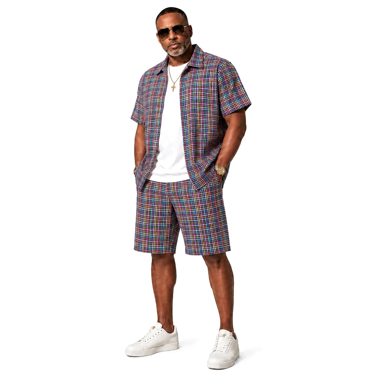 Inserch Premium Linen Shirt - Multicolor 7917