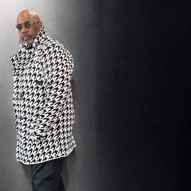 LCR "Kingsly" Houndstooth Throwover