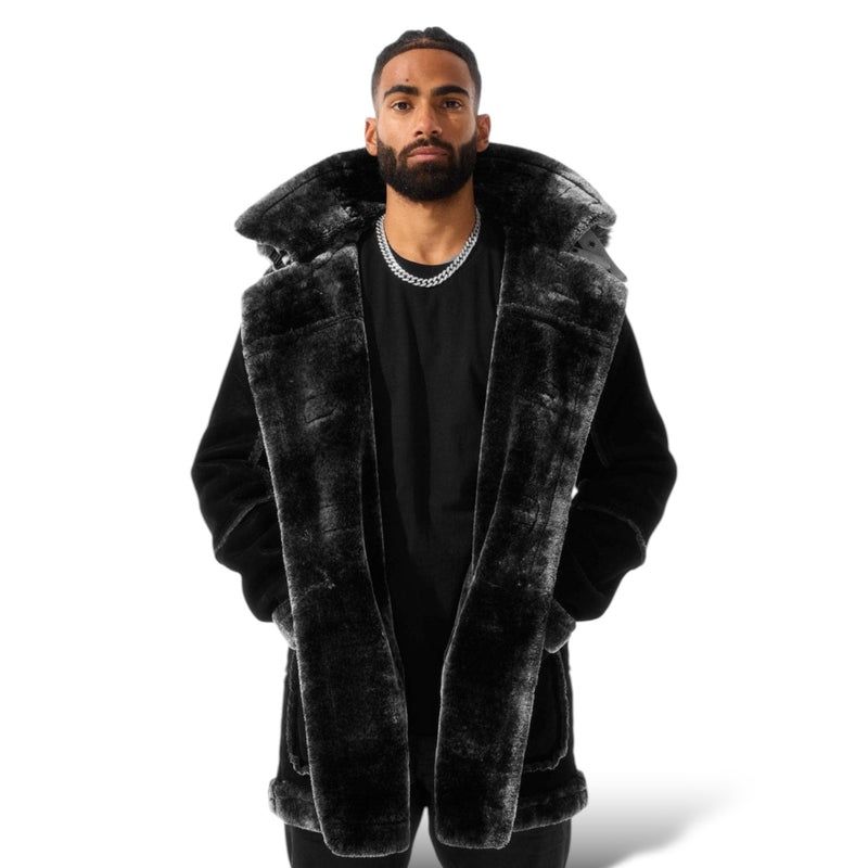 Jordan Craig Shearling Coat (Atmosphere Gray)