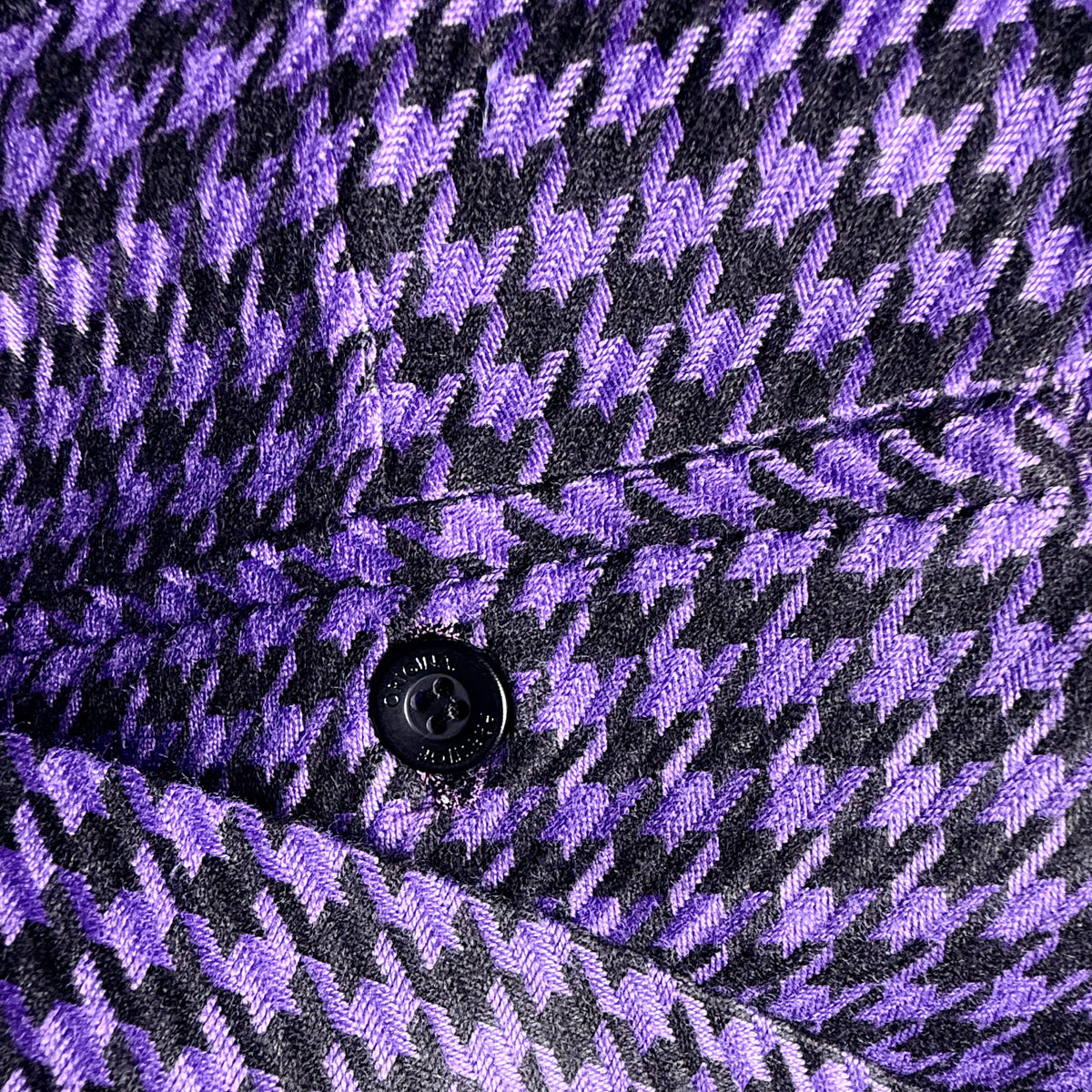 Prestige Men’s Plaid Dress Pants – Purple 305
